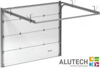 Гаражные автоматические ворота ALUTECH Trend размер 2500х2250 мм в Гулькевичах 